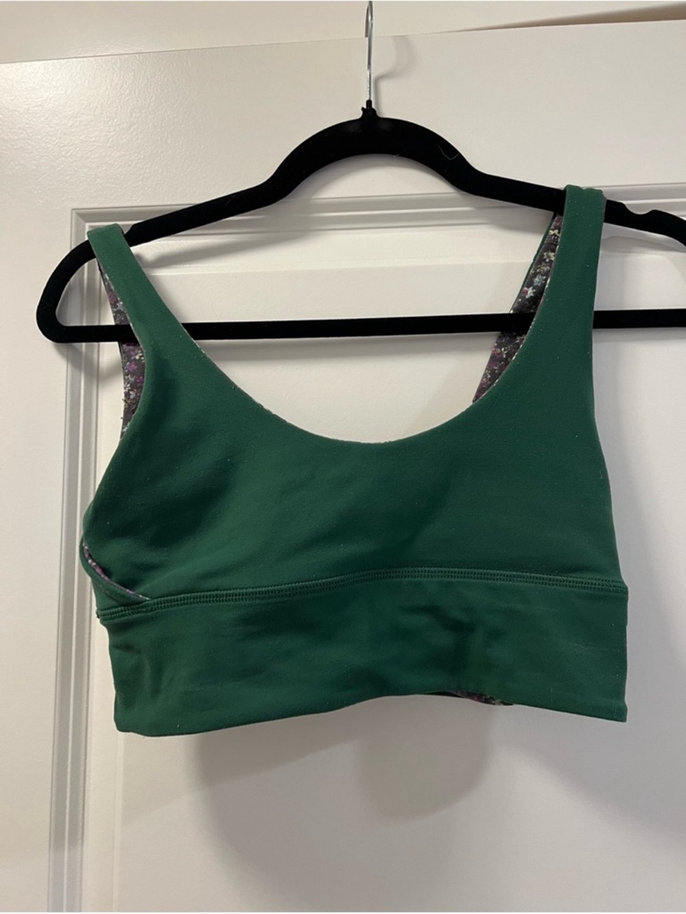 Reversible Forest Green Sports Bralette